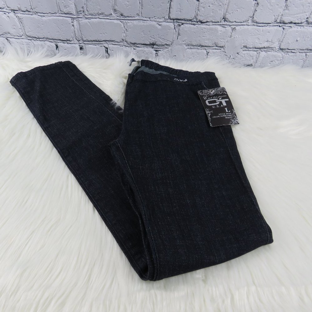 NWT - Women's Dark Wash Skinny Jeggings